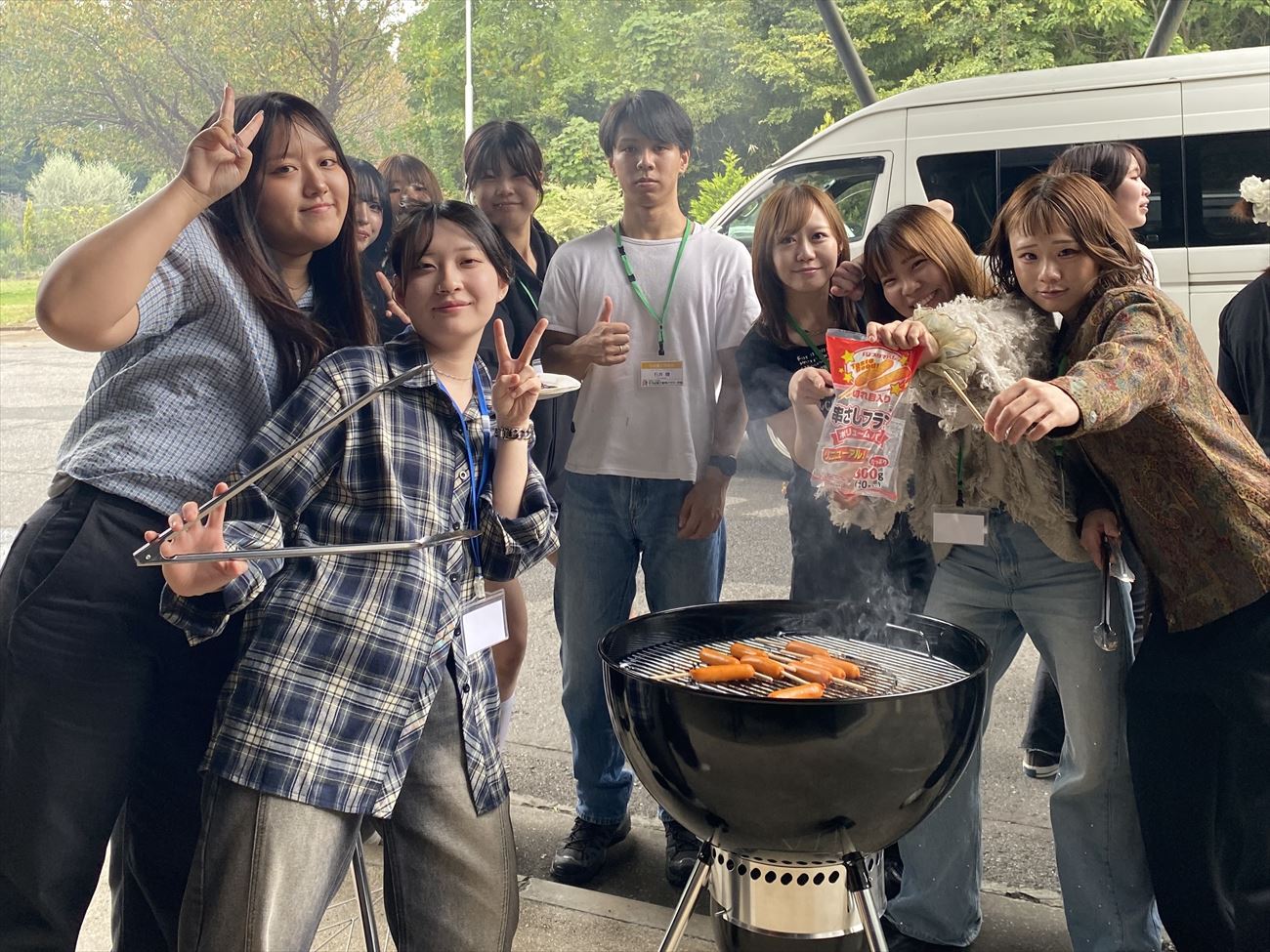 長柄ドッグヒルズでBBQ同窓会を開催しました！(専門学校ちば愛犬動物フラワー学園)